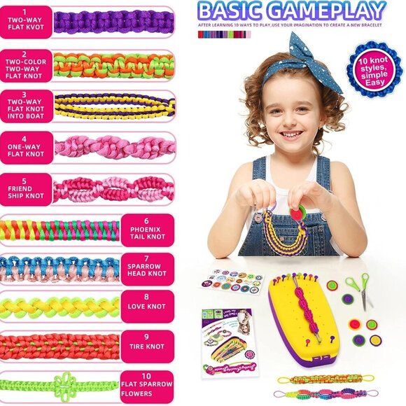 Brand new - Friendship Bracelet Making Kit - Picture 4 of 6